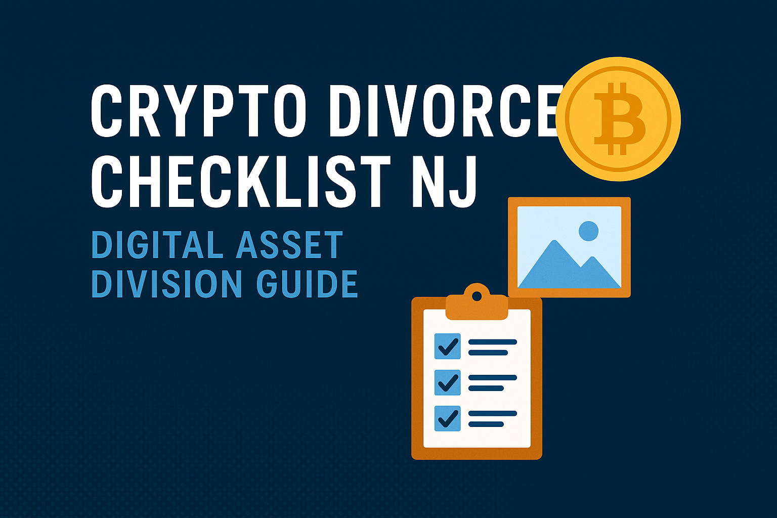 Crypto Divorce Checklist for NJ Couples: A Tactical Guide to Digital Asset Division